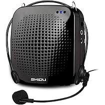 Amplificatore Vocale Bluetooth 25W SHIDU - Microfono Wireless Per Insegnanti E Guide Turistiche | Ricaricabile - Foto 4