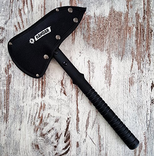 *2 Stück* tactical Kommando Tomahawk CAMO M48 Axt / Beil / Wurfaxt + 12in1 Survival-CARD - 4