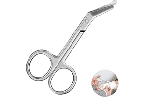 YUGUOLAN Verbandschere, Verbandsschere Pflege, Klemme Krankenschwester, Chirurgische Schere, Edelstahl Rostfrei, Für Medizinische Kisten Für ärzte Oder Krankenschwestern (11cm)