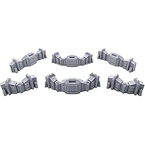 EnderToys Connecting Barricade Wall Set, Terrain Scenery for Tabletop 28mm Miniatures Wargame, 3D Printed And Paintable