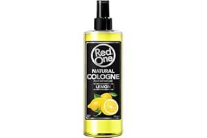 Redone Aftershave Natural Barber Spray Cologne Lemon 400ml | Long-lasting fragrance | Premium Grooming Product