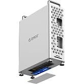 ORICO MiniPro Al&uuml;minyum Yerleştirme Standı, Mac mini M4 i&ccedil;in, 5'i 1 arada USB-C Hub, 10 Gbps Transfer, Aletsiz Kurulum, Yumuş