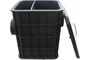 OOMVARMER Grassi degrassatore sotto lavello separatore grasso sottolavello vasca condensagrassi decantazione