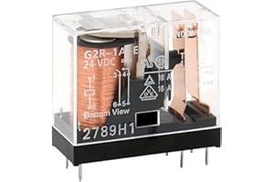 BAOMAIN - Composants électroniques, relais de puissance G2R-1A-E PCB, SPST-NO 24VDC, 16A, 6 broches, carte PC TÜV, VDE approuvé (1)