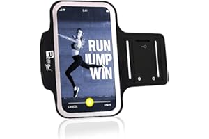 RevereSport Samsung Galaxy S25/S24/S23/S22/S21/S20 Ultra Sportarmband. Armband Telefon Handy Halter Case für Laufen, Joggen und Fitness