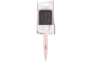 BABYLISSPRO BaByliss Rose Paddle Hair Brush, For All Hair Types, Pink