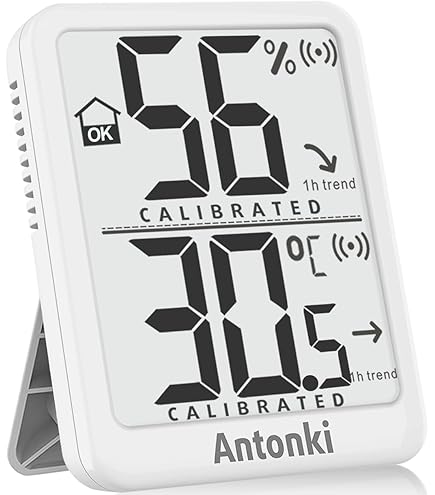 Orologio Temperatura Interno Esterno Display LCD Igrometro - Foto 7