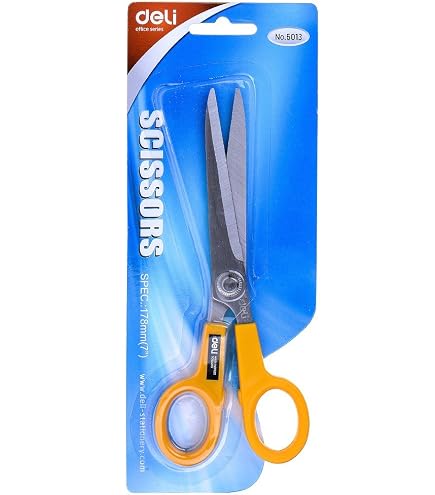 Deli Craft Safety Scissors - Plastic-Covered Stainless Steel Blade, Assorted Colors - View #4