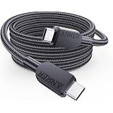 Anker USB C Cable Quick Charge 240W Nylon Braided Double | For iPhone 18 pro Max/17/16/15, MacBook Pro 2020, iPad Pro 2020, i