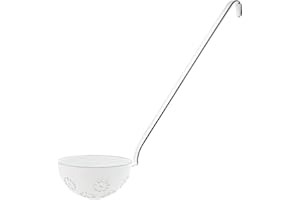 Riess 0308-033 - Mestolo classico, 8 cm, colore: Bianco