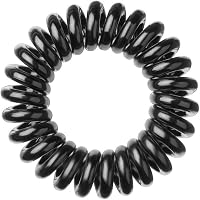 Invisibobble Original Haargummi – Braune Spirale, Haarschonend & Wasserfest (3er Pack)
