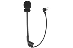 CUIFATI Headset Microphone, Plug And Play Black Clear Sound 2 Pin Microphone, for Armorwerx Comtac Ii Comtac Iii Peltor Comtac