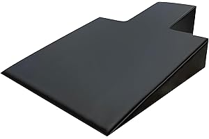 WINDFOOT Large Upholstered Wedge for Pilates Reformer Machine, Fitness Equipment for Pilates, Pilates Reformer Accessories for Floor Exercises, Ideal for Home Pilates and Studio Use.