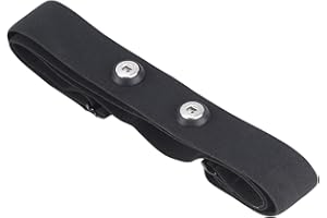 tinshow Heart Rate Monitor Chest Replacement Strap HR Sensor Belt Adjustable Soft Band Compatible with Garmin Polar H10 MyZone Wahoo LIVLOV CooSpo Fitcent Tickr HRM Moofit Transmitters Strap