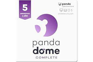 Panda Dome Complete – Antivirus cloud y VPN, Gestor de contraseñas (5 dispositivos), Complete, 5 Dispositivo, 1 Año, Código de activación enviado por email
