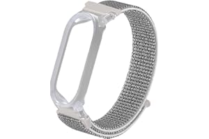 TUDIA Snap On PC Custodia per con cinturino regolabile in nylon chiusura a strappo compatibile con il registratore vocale PLAUD NotePin AI [per polsi da 14cm a 22cm] cinturino accessori cover