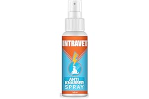 Saint Nutrition Intravet Anti Knabber Spray - Fernhaltespray für Katzen und Hunde – Katzenabwehr & Hundeabwehr für Indoor und Outdoor – natürliche Inhaltsstoffe, Nicht schädlich für Tiere