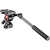 Manfrotto MVH400AH Testa Befree Fluida per Video, Alluminio, Portata massima: 4 Kg, Nero