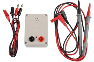 Eawfgtuw Batteriebetriebener Durchgangsprüfer mit Summer und LED-Anzeige für Leiterplatten-Kabelschaltungsprüfung, elektrische Fehlererkennung (D)