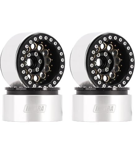 Set De 4 Supports D’amortisseurs Réglables – 51 Mm – Pour Voiture RC 1/10 Crawler – Titane