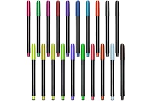 CQQNIU 20 color fabric pen DIY hand-painted non-fading non-washable permanent multi-function fabric marker pen suitable for T-shirt bag cloth bag shoes pillowcase graffiti painting art pen