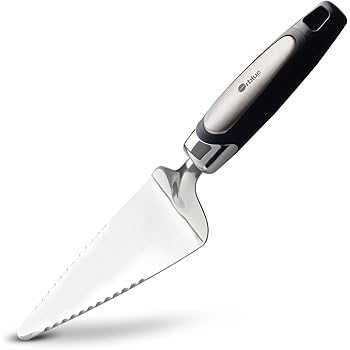 Seeshine Kuchenschneider-Set - Edelstahl Tortenmesser & Heber 33cm & 23,6cm