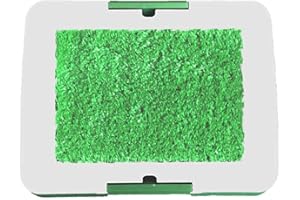 ADASP Bacs à litière pour Chien Portable Potty Trainer Tapis de Salle de Bain en Gazon Artificiel pour Chiots et Petits Animaux domestiques avec résistance à la piqûre de Plateau