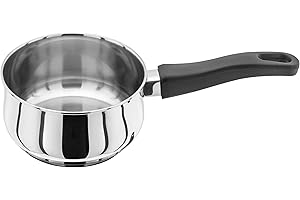 Judge Vista Stainless Steel Milk Pan 14cm 900ml Induction Ready, Oven Safe