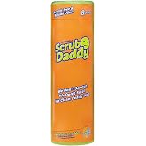 Scrub Daddy Original Esponja Scrub Daddy, Estropajo Cara Sonriente Limpieza Anti-Rayaduras, Esponja Lavable Antibacteriana y