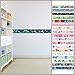 Children's Colourful Self Adhesive 5 Metre Long Vinyl Wallpaper Border Bedroom Décor - Space Boy