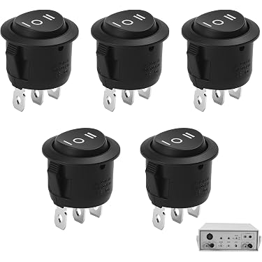 Kueohse DC12V Inline-Kabelschalter DC12-24V DPST Doppelseitiger Kabelschalter 25A IP67 mit ein/Aus-Schnellanschluss-/Trennschalter Kueohse DC12V Inline-Kabelschalter DC12-24V DPST Doppelseitiger Kabelschalter 25A IP67 mit ein/Aus-Schnellanschluss-/Trennschalter