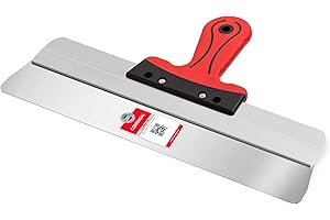 COMENSAL® Flächenspachtel 350 mm - Fassadenspachtel - Ergonomisch Geformter - Gipswerkzeuge - Edelstahl - Made in EU
