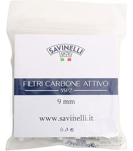 Savinelli Filtri In Balsa Da 6 Mm, Confezione Da 5 Pezzi - 2