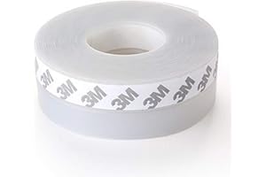 LEFUTE Draft Excluder for Doors Draught Excluder Door Seal Strip 10m Window Tape Self Adhesive Weather Stripping Transparent Silicone Door Bottom Seal Strip Tape for Doors Windproof Dust Proof Soundproof
