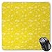 Produktbild BGLKCS Yellow Mauspads,Juicy Lemons Citrus Fresh Slices with Leaves and Dots Health Vitamins Food Pattern,Standard Size Rectangle Non-Slip Rubber Mousepad,Yellow White