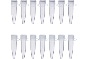 PRECIPETTE 1,5ml Zentrifugenröhrchen mit Schraubverschluss 500Stk. Reaktionsgefäße für Labor Probenröhrchen Mikro Zentrifugenröhrchen Kunststoff Test Röhrchen