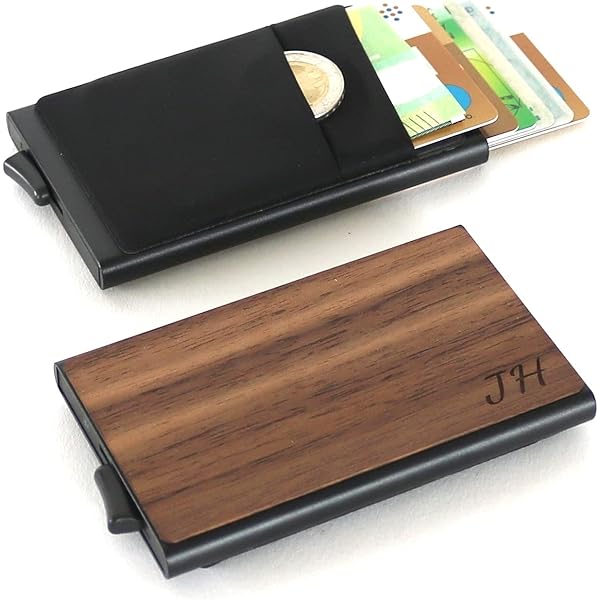 Personalisiertes Visitenkartenetui PU-Leder - Gravierbar Für Business Geschenke