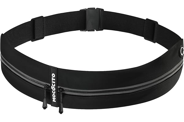 MOCOCITO Ceinture Running Homme & Femme | Portable Sac Running | Ceinture de Course | Sac Étanche- Fitness Belt Bag pour Tous Les Telephones