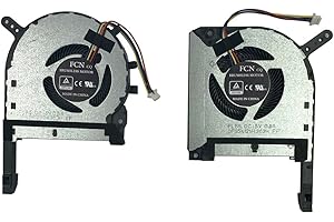 Tenglang - Ventilateur de refroidissement CPU GPU pour Asus TUF Gaming FX505 FX505GE FX505GM FX505DT FX705 (CPU + VENTILATEUR GPU)