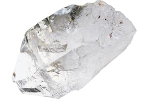 ERLIWAY Clear Quartz Raw Crystals, Large 1.25-2.0" Healing Crystals Natural Rough Stones Crystal for Tumbling, Cabbing, Fountain Rocks, Decoration, Polishing, Wire Wrapping, Wicca & Reiki