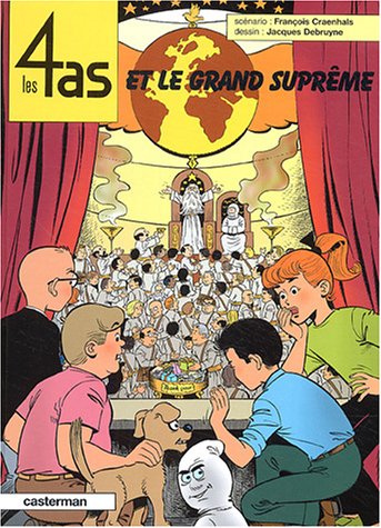 couverture de : Les 4 as et le Grand Supr&ecirc;me