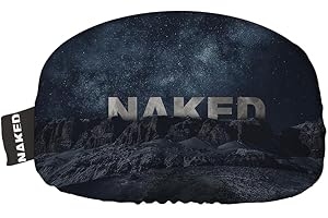 NAKED Optics Pokrowiec ochronny na okulary narciarskie, pokrowiec ochronny z mikrofibry, pokrowiec ochronny na gogle, ochrona przed zarysowaniem, pokrowiec ochronny na gogle, rozmiar uniwersalny,