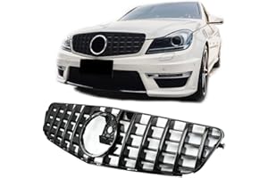 ‎GCP GCP Grill Sport Kühlergrill Schwarz passt für Mercedes W204 PANAMERICANA AMG GT DESIGN