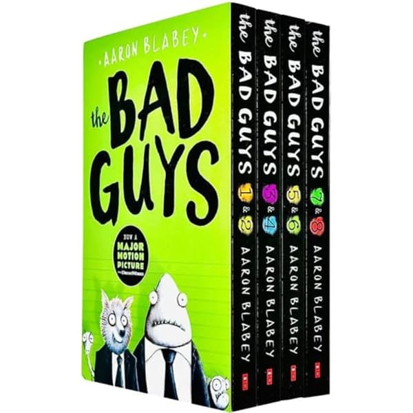 The Bad Guys Episodes 1-18 Collection 9 Books Set by Aaron Blabey