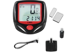Lista 14 Function Waterproof Bicycle Computer Odometer Speedometer(6 Months warrenty)
