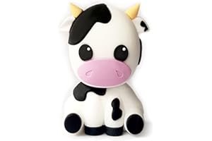 Ulticool – Vaca- 32 GB - Memoria Almacenamiento de Datos – USB Flash Pen Drive Memory Stick - Diseño único y Original – Gran Regalo de cumpleaños para niño/niña - Negro Blanco Rosa