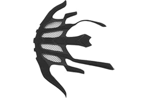 KEENSO Imbottiture per casco, 2 set Fodera per casco da bici Imbottitura interna per casco da moto Imbottitura interna in schiuma per casco da bicicletta con rete anti-insetti