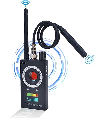 Rilevatore GPS Rilevatore Telecamere Nascoste Kssvzz - 5 Livelli Sensibilità, Anti-spia, Per Hotel, Uffici E Case Controllo Privacy Hotel Ufficio