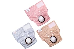 CuteBone Pieluchy dla szczeniaków, podpaski higieniczne, majtki, przyjazne do prania i środowiska