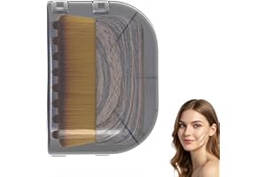 REITEAG Alpenfaser Gesichtsbürste, Aluvea Face Brush, Alpenfaser Lymphbürsten Gesicht, Lymph Bürste Gesicht, Entwickelt Für Die Konturierung Von Gesicht, Lymphatic Drainage Face Brush